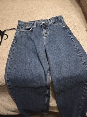 Old Navy Dark Blue Kids' Straight-Leg Jeans